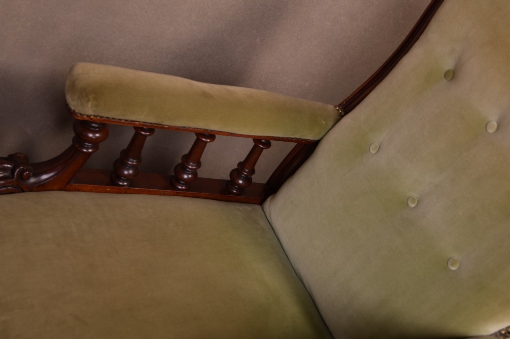 Fabulous Victorian Mahogany Arm chair  View XIII