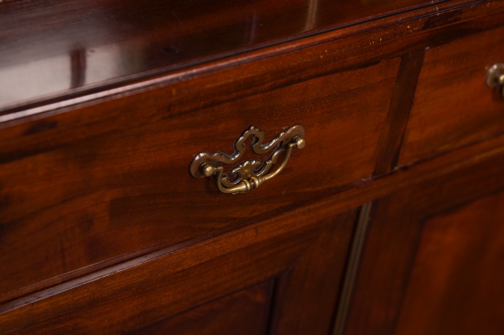 19th Century mahogany bookcase View II