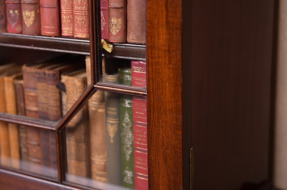 19th Century mahogany bookcase View III