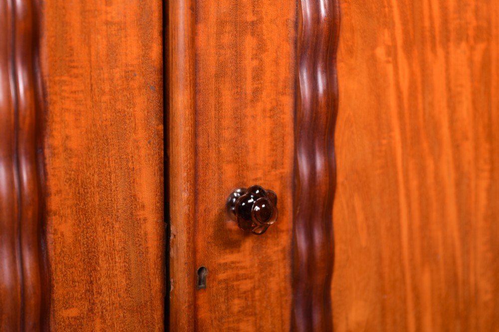 Stunning 2 door Victorian Mahogany Wardrobe  View V