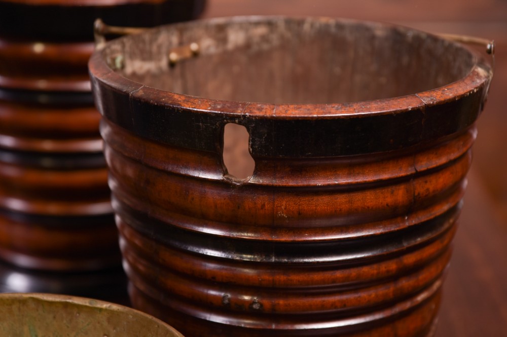 Near matched pair of 19th Century buckets  View VII