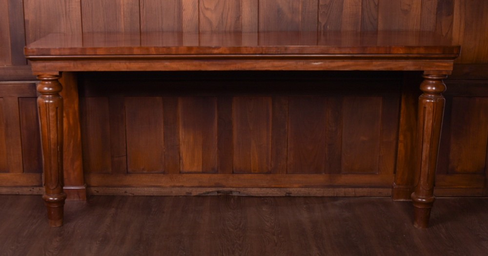 Victorian Mahogany Oversized Country House console table 