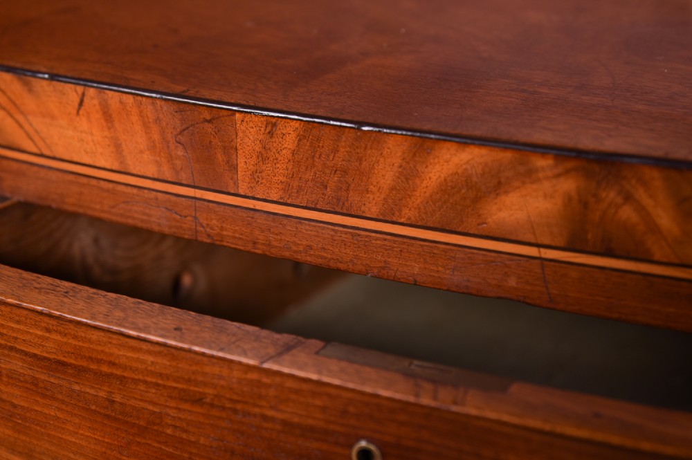 19th Century Bow front 2 over 3 chest of drawers  View IX