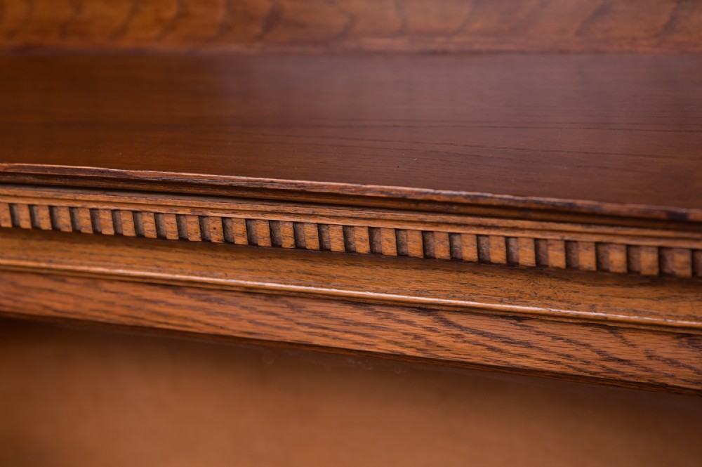 Edwardian Oak Lebus sectional bookcase  View IV