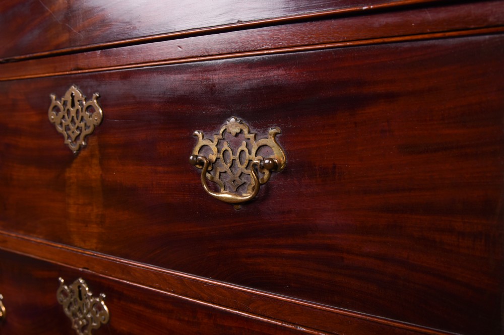 Superb Georgian Mahogany chest on chest with secret compartments  View II