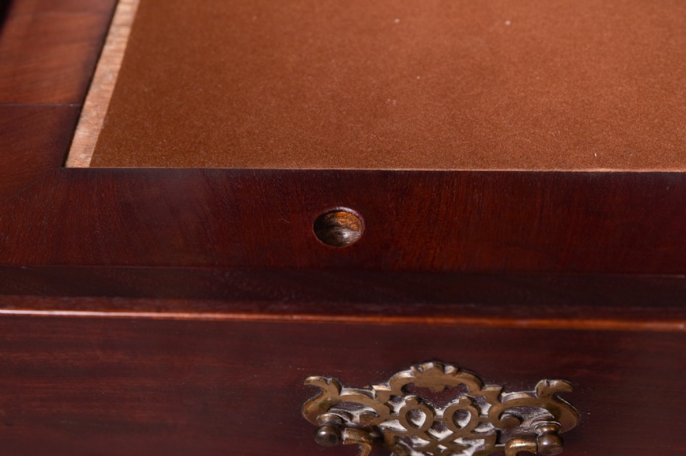 Superb Georgian Mahogany chest on chest with secret compartments  View X