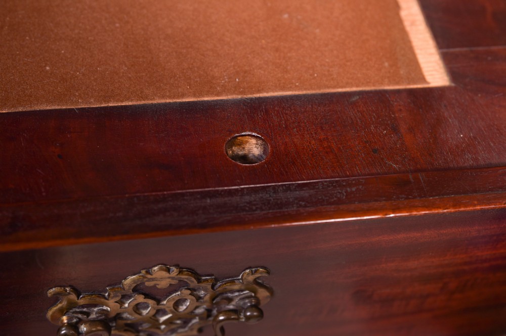 Superb Georgian Mahogany chest on chest with secret compartments  View XXVIII