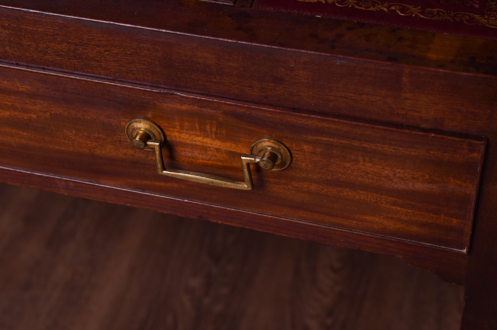 Georgian Mahogany  tambour roll top desk  View VI