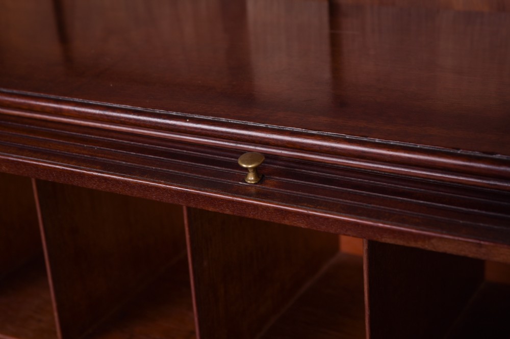 Georgian Mahogany  tambour roll top desk  View VII
