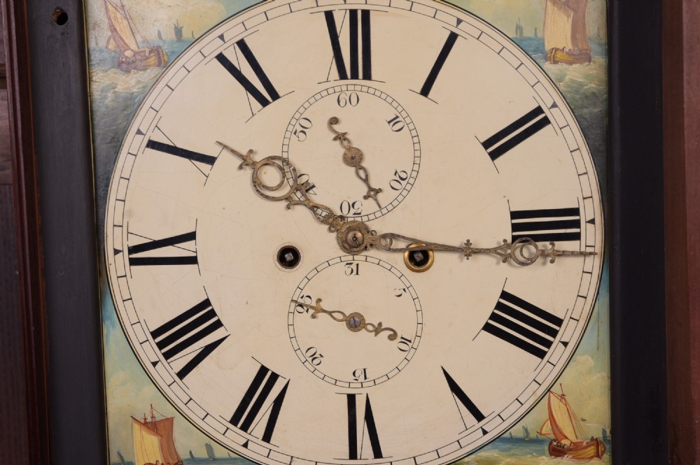 Victorian Mahogany 8 day long case clock View VI