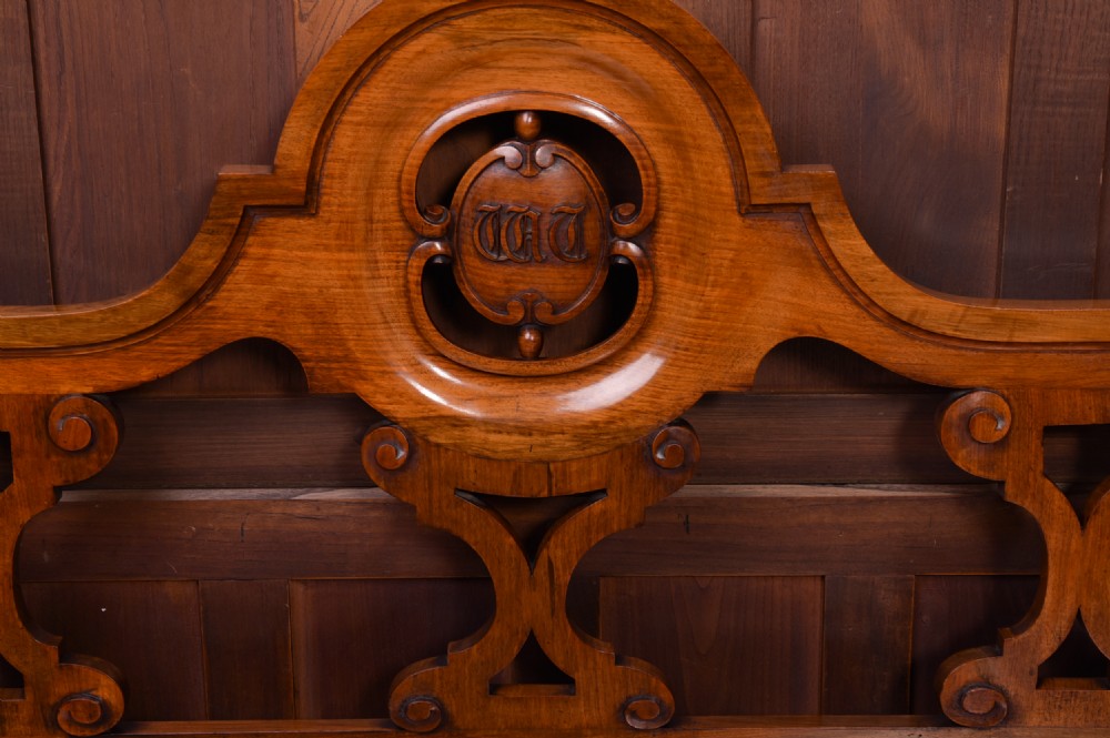 19th Century Country house Carved Walnut Hall Suite View XX