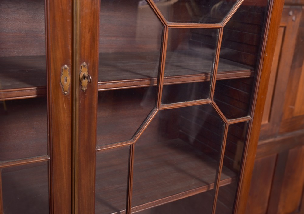Edwardian Mahogany  Bookcase on stand  View III