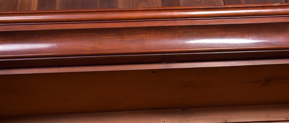 Quality 19th Century Mahogany Cabinet Bookcase  View XI