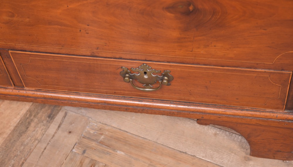 Fantastic Georgian inlaid Mahogany Mule storage chest  View IV