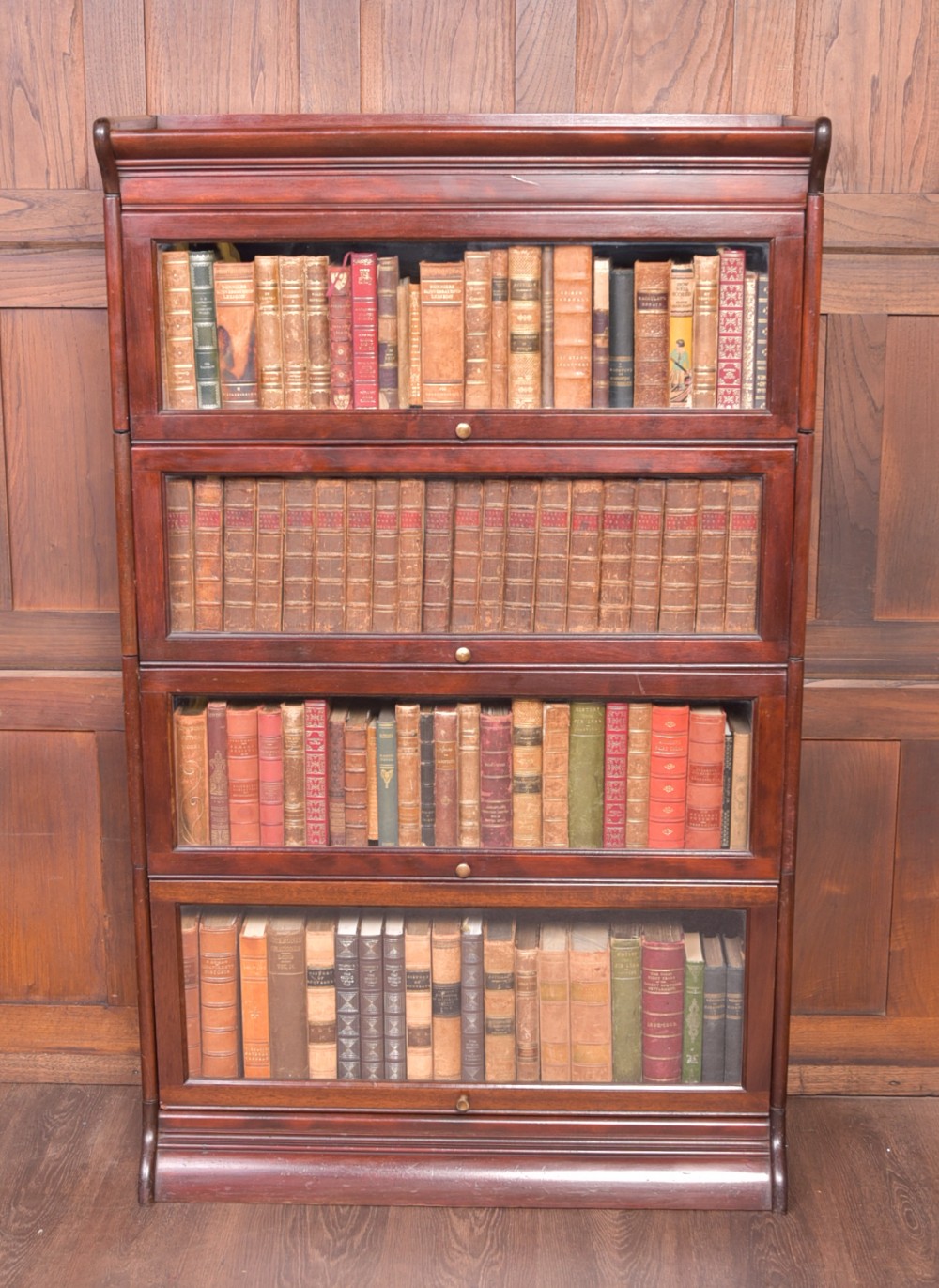 Handsome Mahogany sectional bookcase 