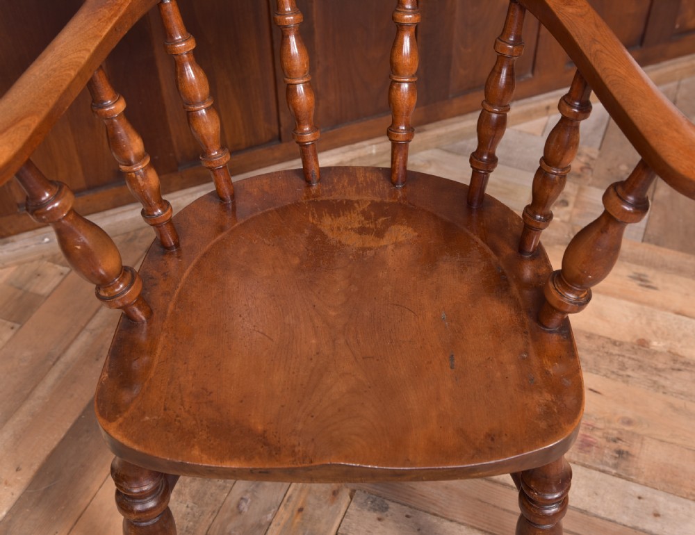 19th Century Smokers Bow Arm Chair View IV