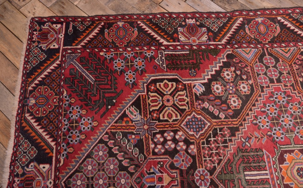 Antique hand made rug  View V