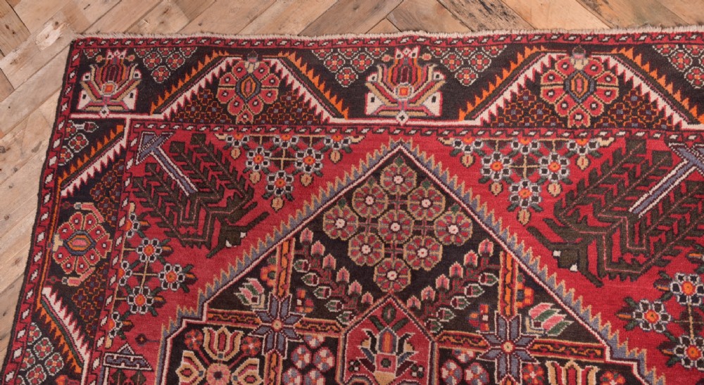 Antique hand made rug  View VI