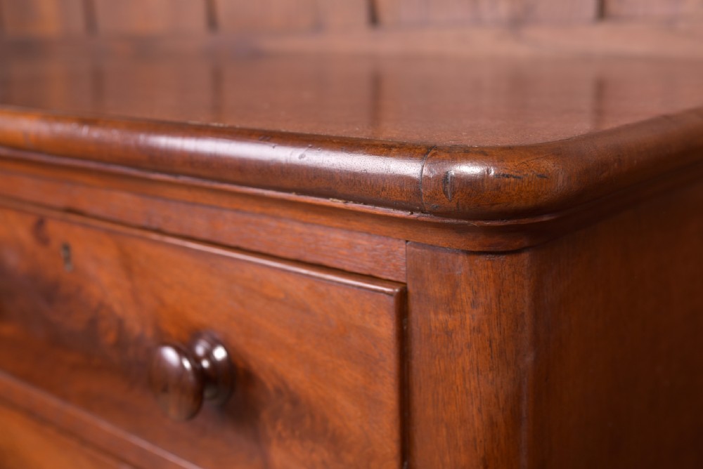 Fantastic Large Victorian Mahogany Scottish Chest of Drawers  View IV