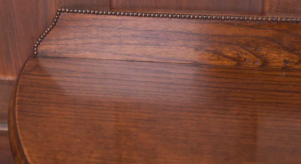 Solid Oak Barley twist hall console table View IV