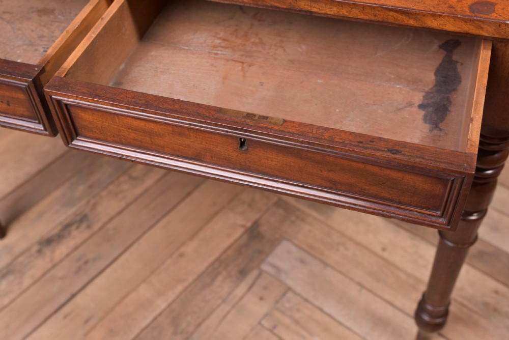 19th Century Mahogany side table  View VII
