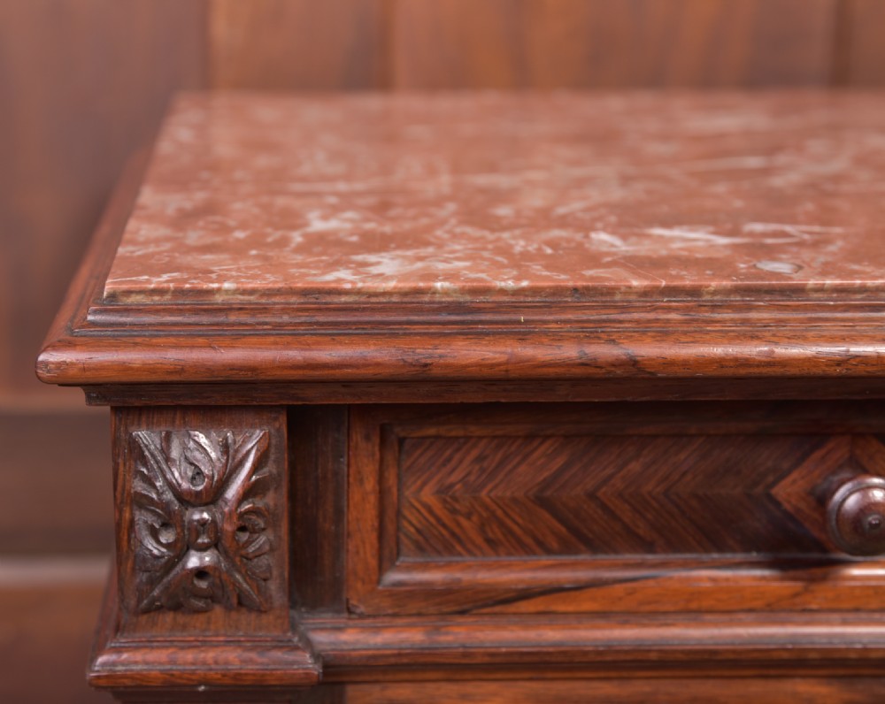 Fantastic rosewood bank of Drawers View VIII