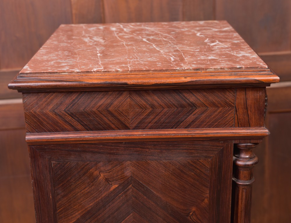 Fantastic rosewood bank of Drawers View X