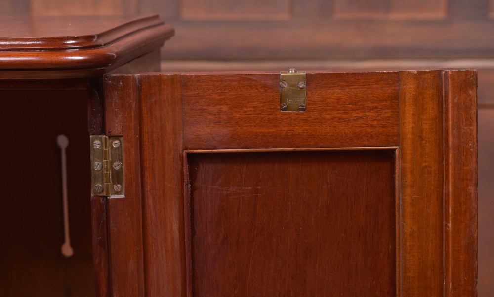 Quality Victorian Mahogany Bedside Cabinet  View VI