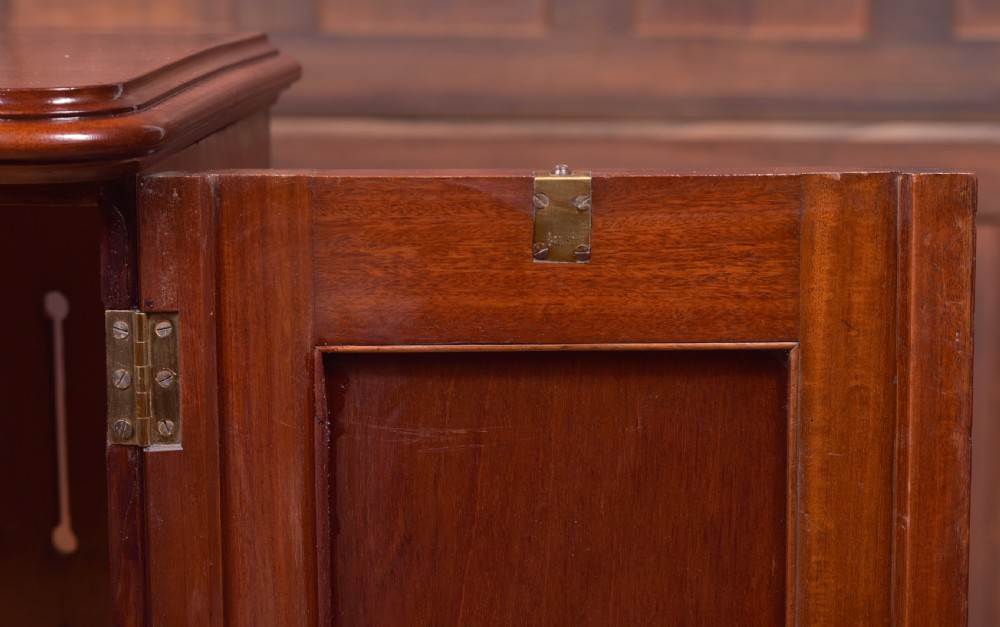 Quality Victorian Mahogany Bedside Cabinet  View VII