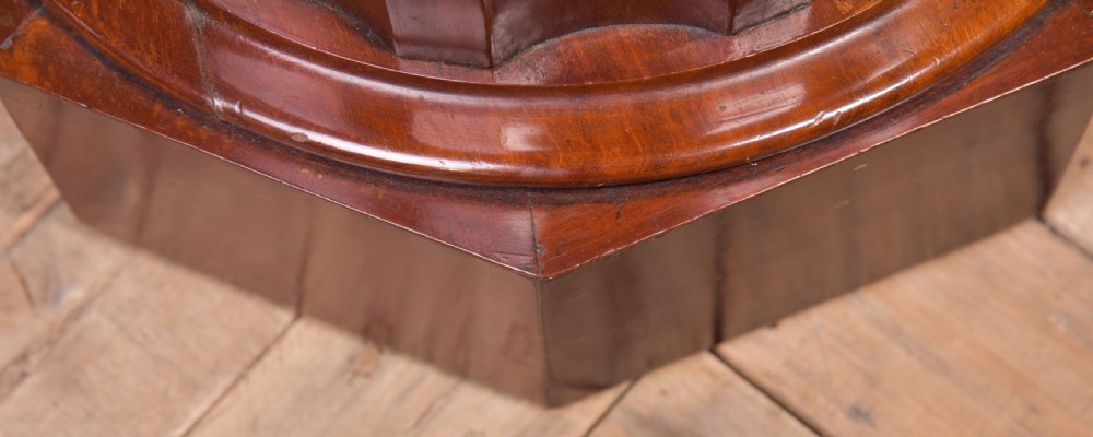 Victorian cylindrical pedestal cabinet  View IX