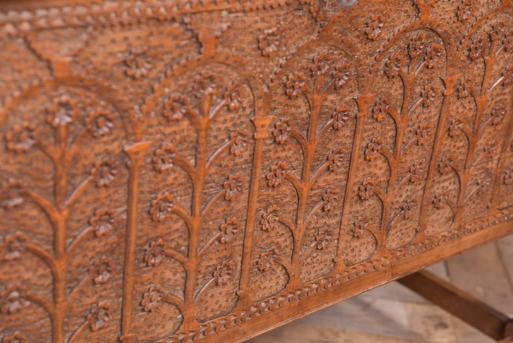 19th Century Carved oak sideboard View III