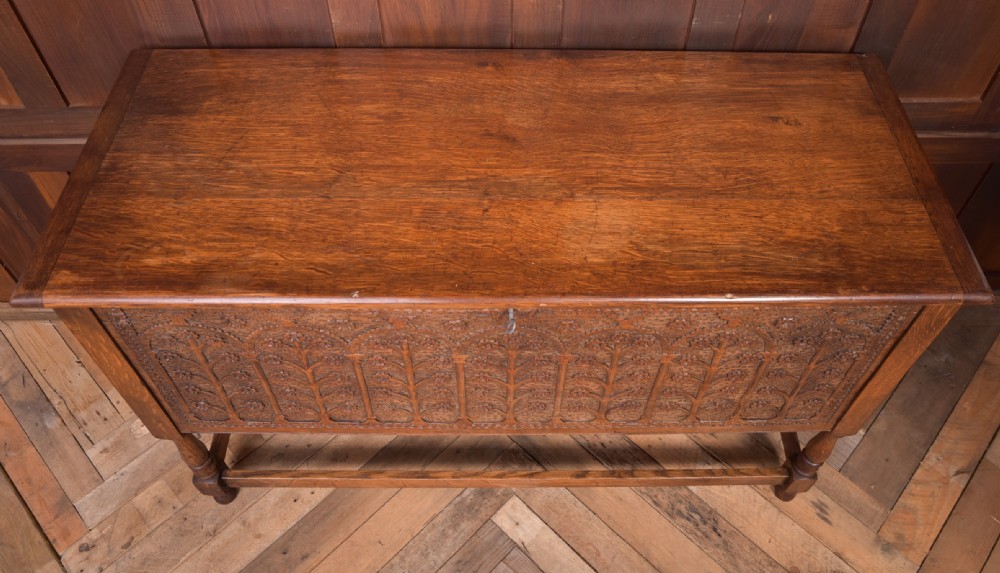 19th Century Carved oak sideboard View VI