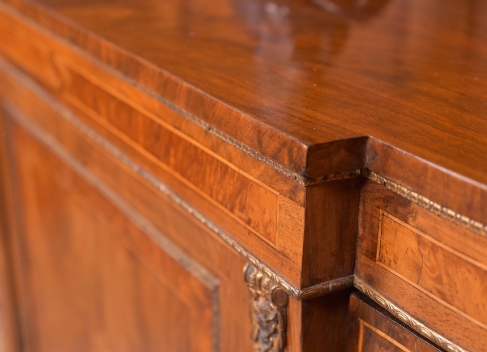Victorian Walnut Credenza  View IX