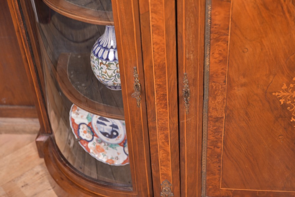 Victorian Walnut Credenza  View X