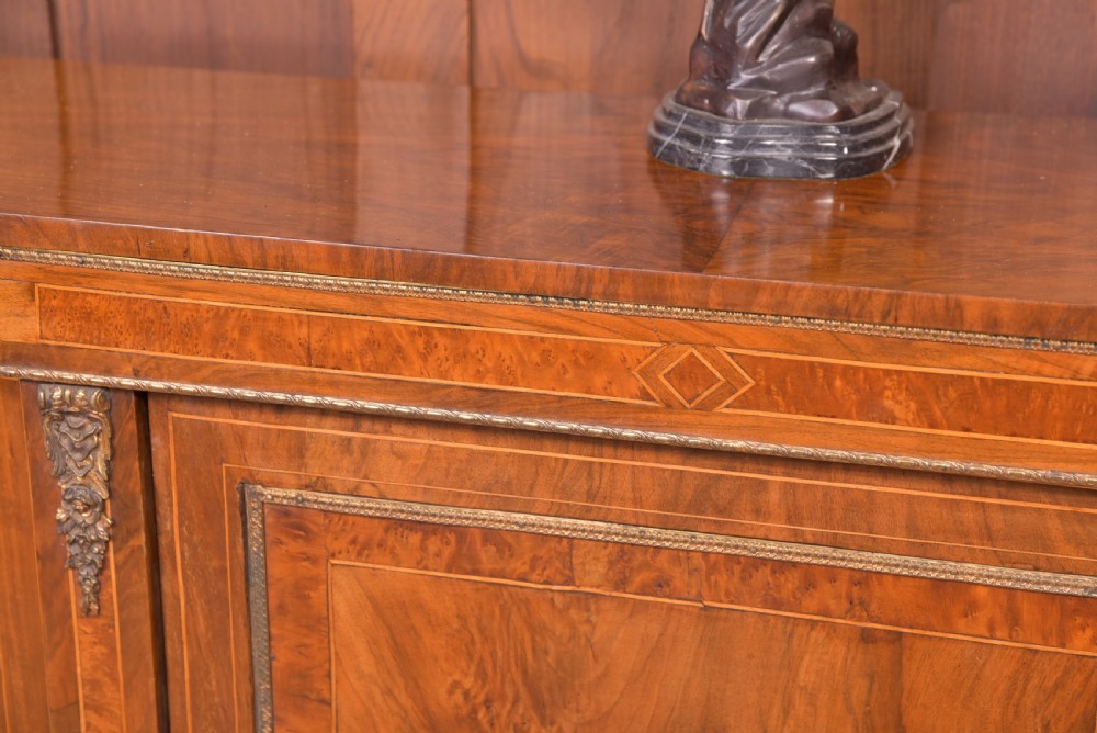 Victorian Walnut Credenza  View XII