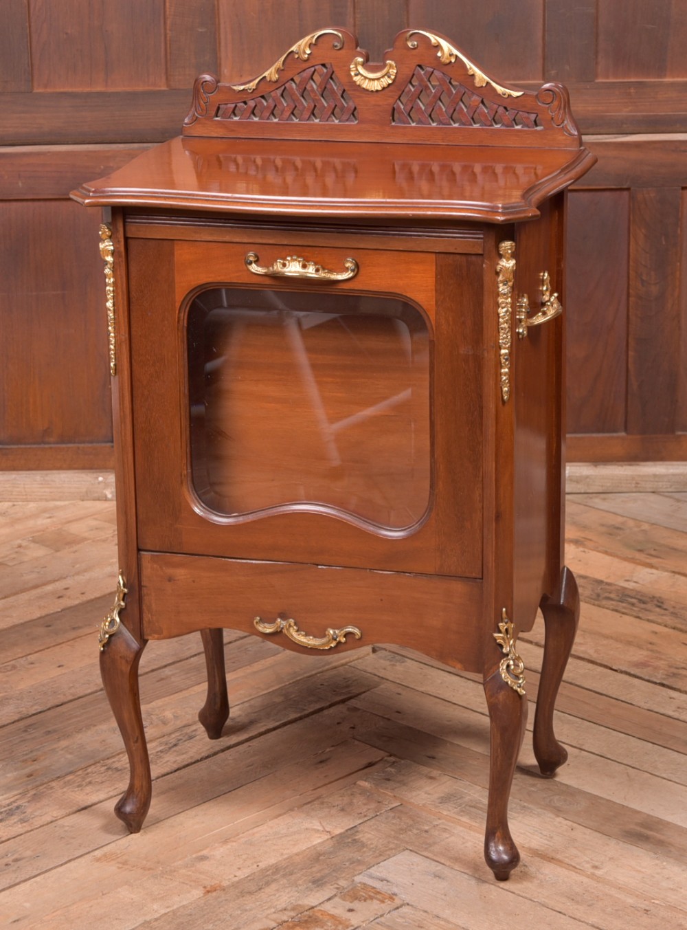 Edwardian Mahogany Music Cabinet 