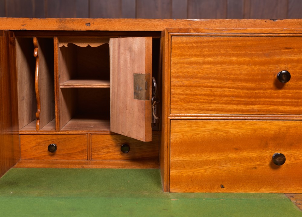 Fantastic 19th Century Camphor wood 3 part Campaign Chest  View XVI