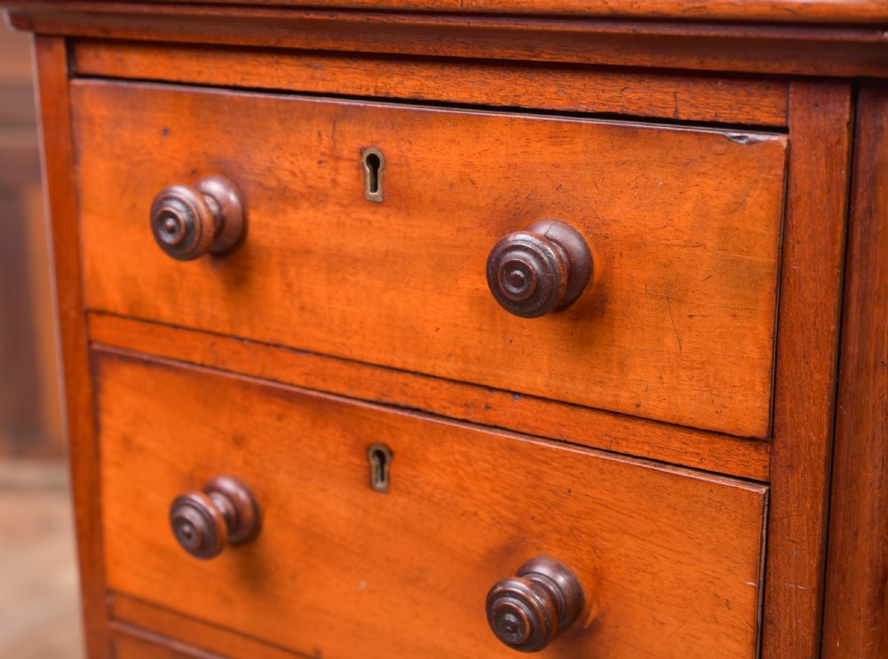 Neat Victorian Mahogany bank of drawers  View IV