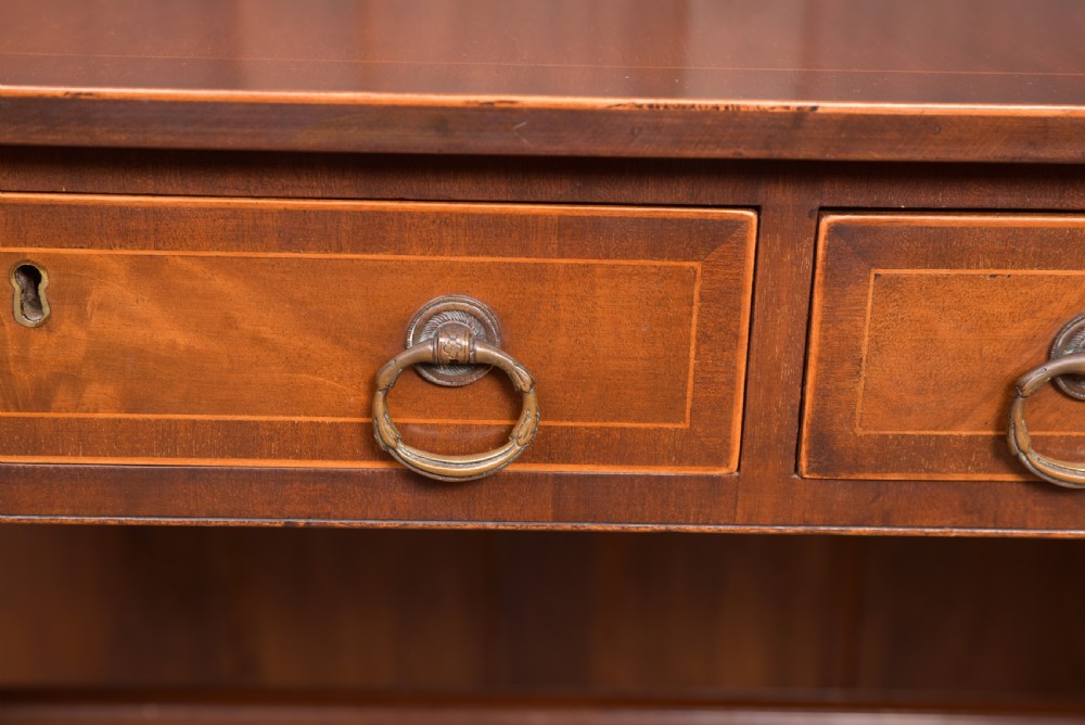 19th Century inlaid Mahogany sofa table  View III
