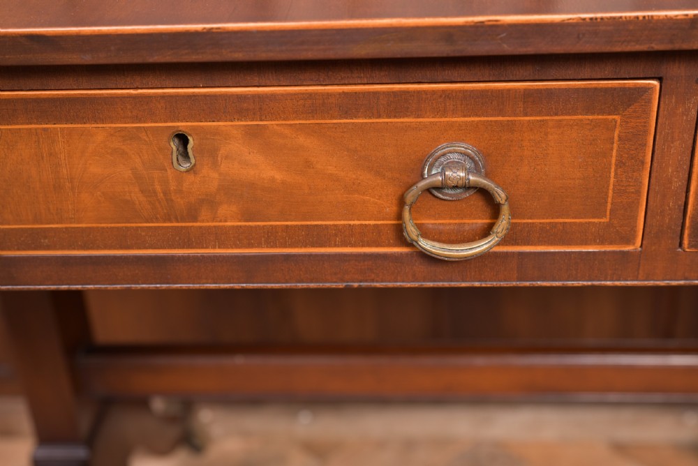 19th Century inlaid Mahogany sofa table  View IV