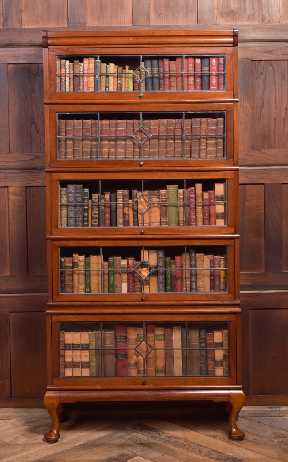 Unusual Mahogany Scottish Sectional bookcase 
