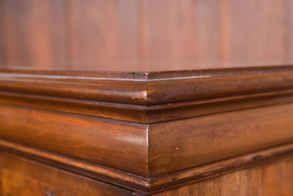 Edwardian Burr Walnut Chest on Stand  View II