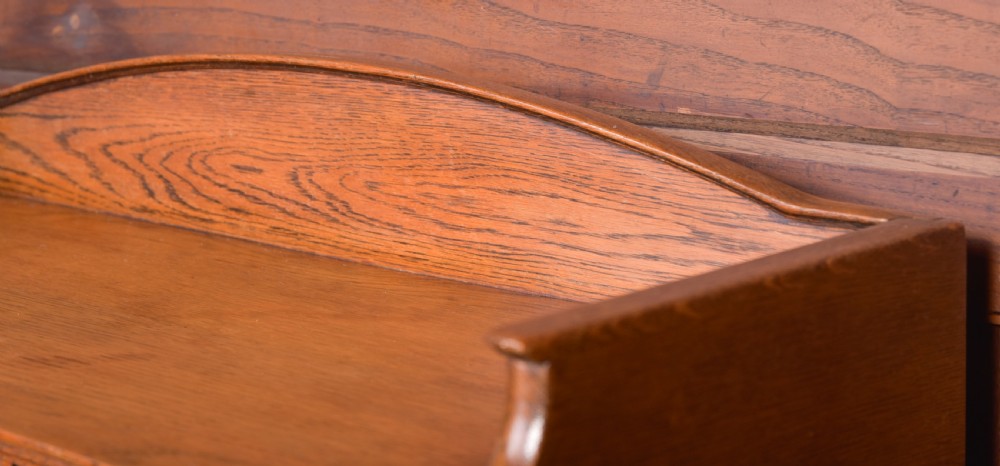 Edwardian Barrister Oak Lebus Sectional bookcase  View XXVI