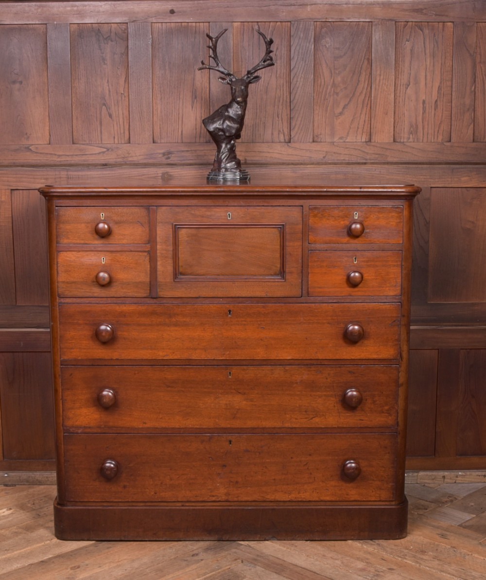 Fabulous Victorian solid Walnut Chest Of Drawers 