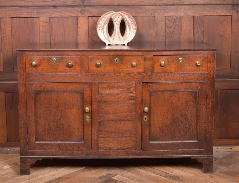 Neat 18th Century Oak sideboard