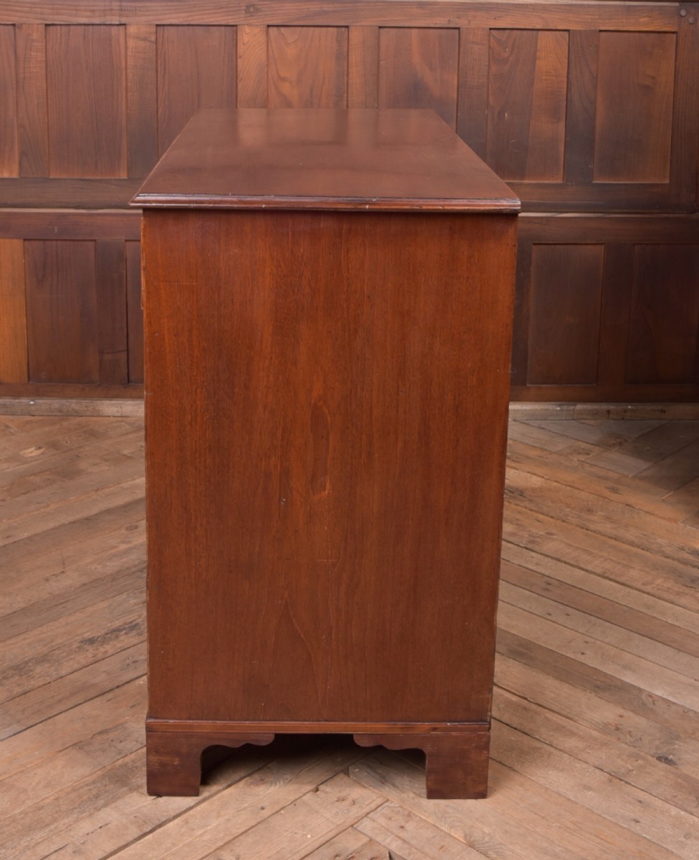 Handsome Georgian mahogany 3 over 3 chest of drawers View XI