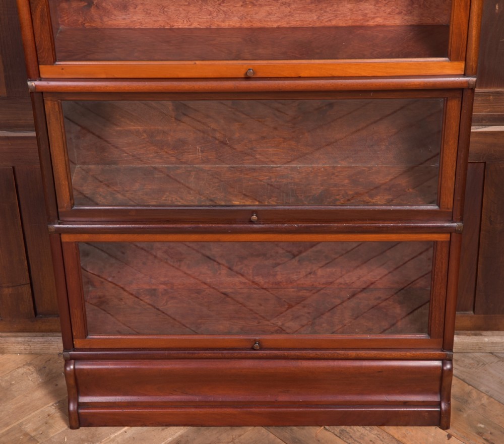 Edwardian Mahogany 6 sectioned Globe Wernicke bookcase View VI
