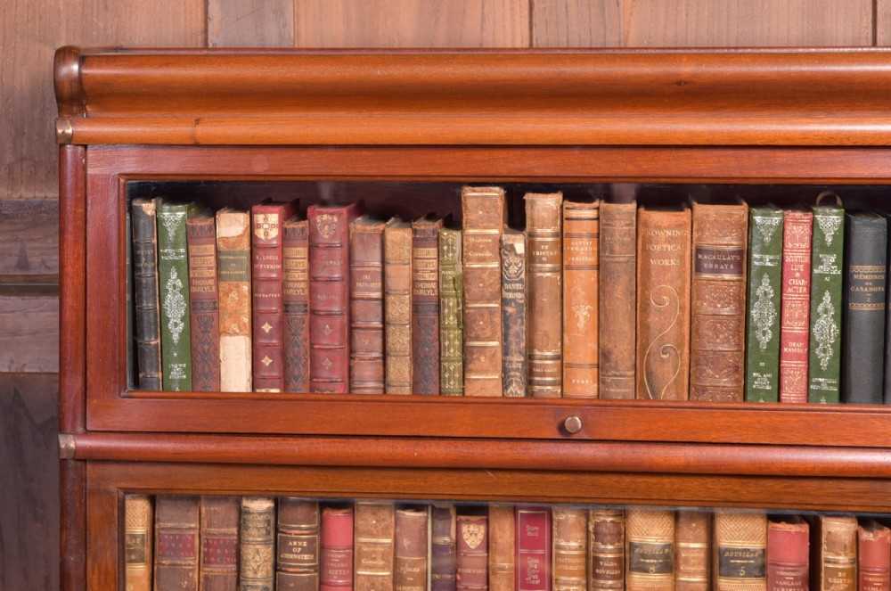 Edwardian Mahogany 6 sectioned Globe Wernicke bookcase View XVI