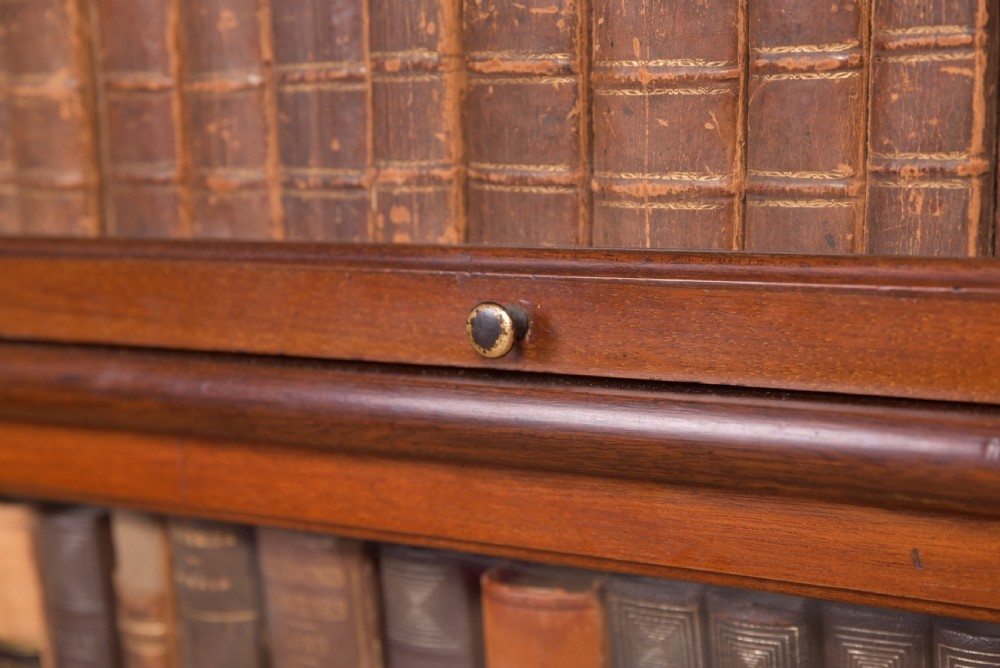 Edwardian Mahogany 6 sectioned Globe Wernicke bookcase View XVIII