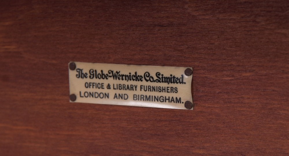 Edwardian Mahogany Globe Wernicke 5 section bookcase View IX